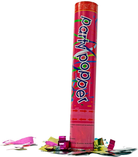 24 inch Giant Confetti Cannons Air Compressed Party Poppers - For Outdoor Use